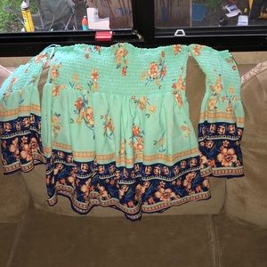 Off the shoulder top